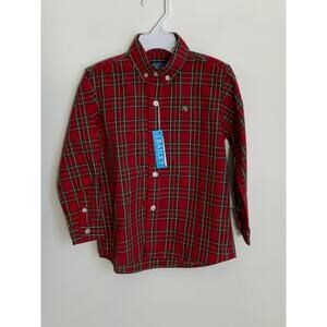J. Bailey Roscoe Button Down Shirt - Tartan NWT size 3T